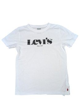 Bílé tričko s nápisem secondhand Levis